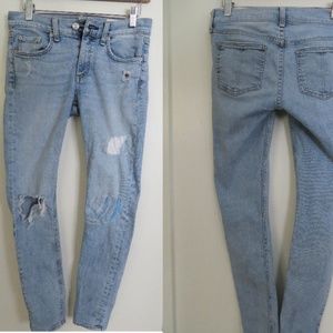 Rag and Bone - Skinny Distressed Denim